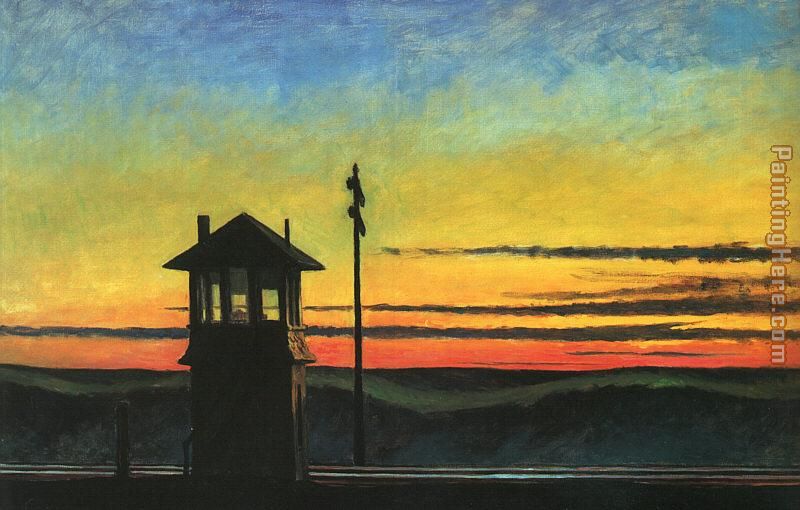 Railroad Sunset